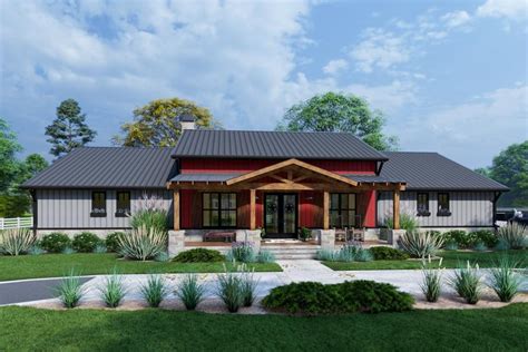 steel frame farmhouse design